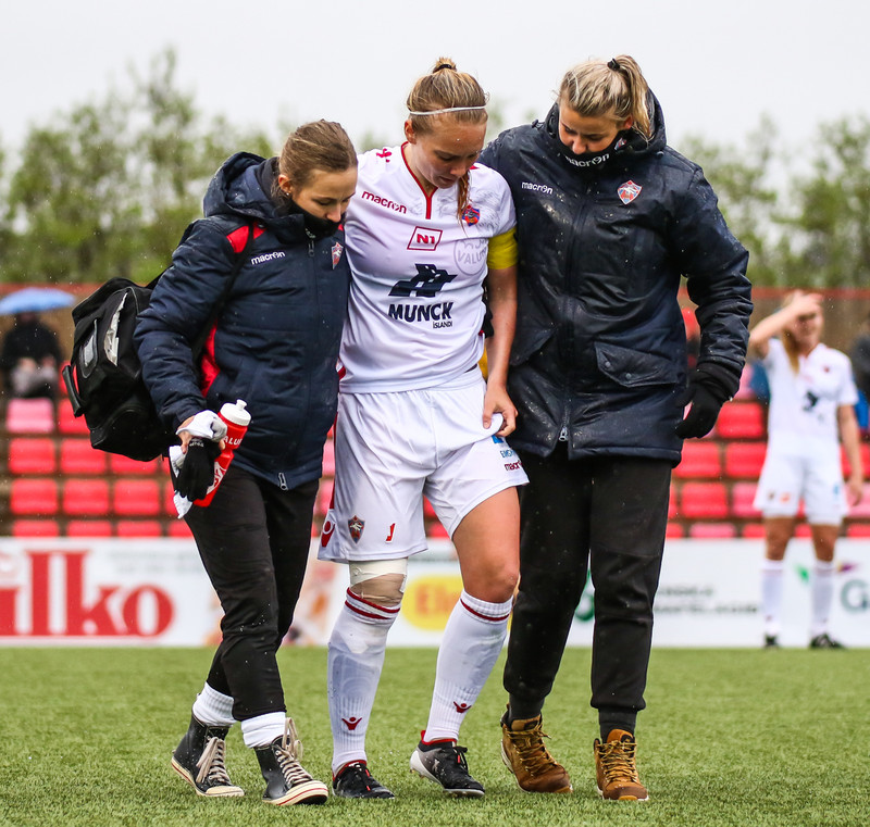 Margrét Lára sleit krossband sumarið 2017 og missti af EM í Hollandi