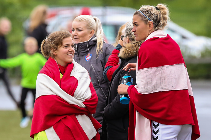 Þórkatla María og Gabriela eru báðar uppaldir Þróttarar sem taka slaginn með SR í sumar
