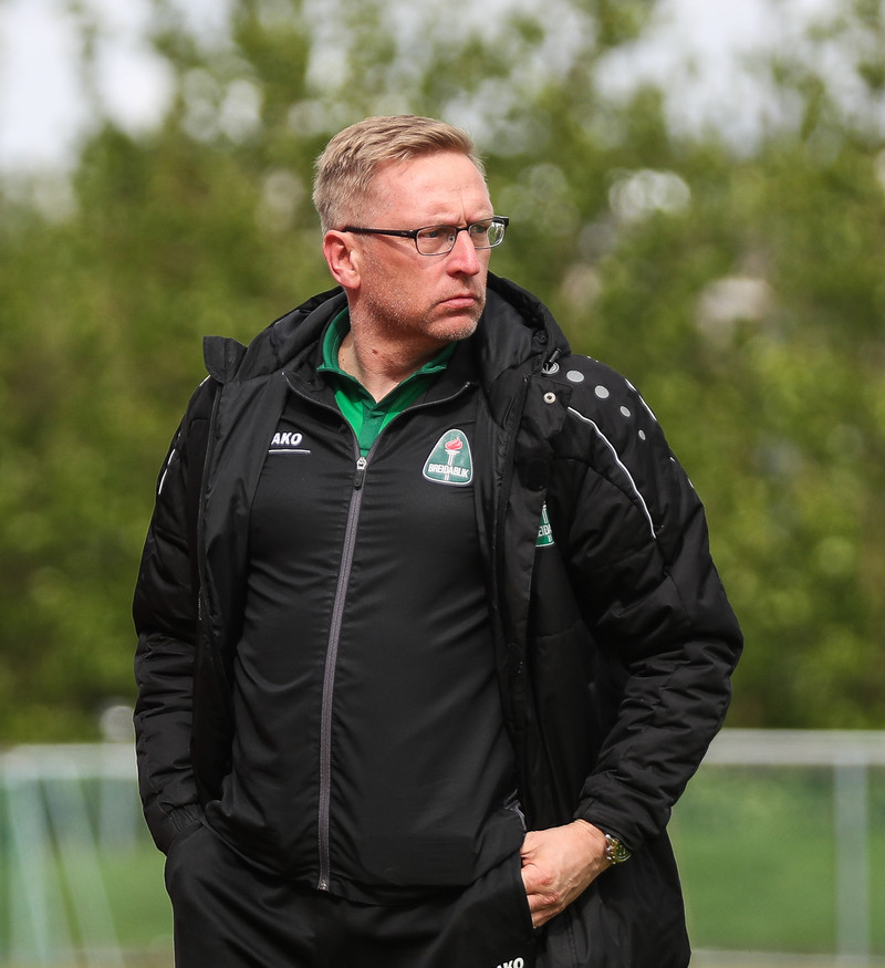 Steini var eðlilega hundfúll með úrslitin á Kópavogsvelli
