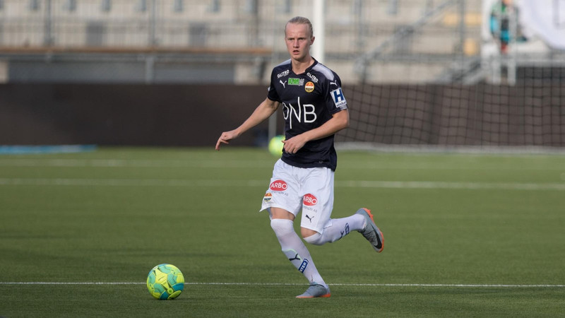 Arnar Þór Guðjónsson í leik með Stromsgodset