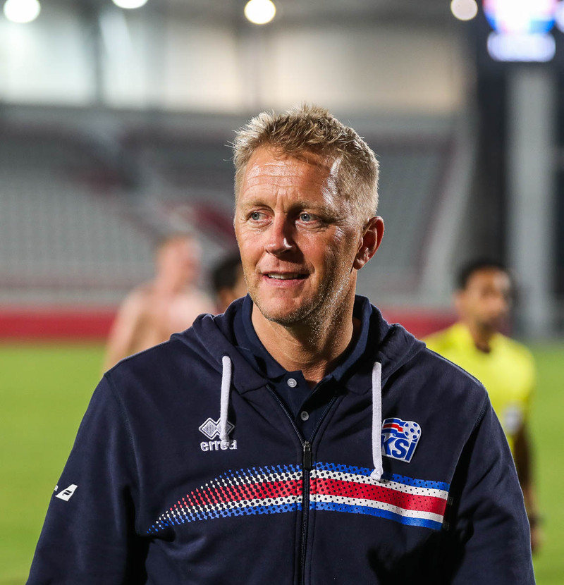 Heimir Hallgrímsson landsliðsþjálfari.