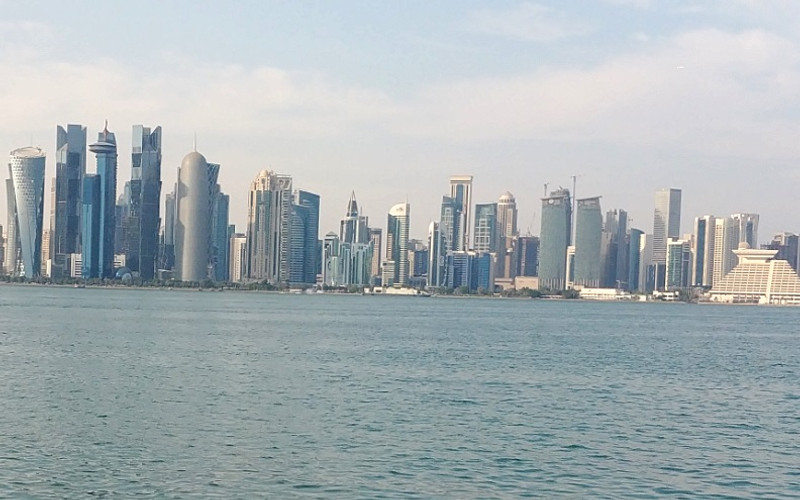 Doha, höfuðborg Katar.
