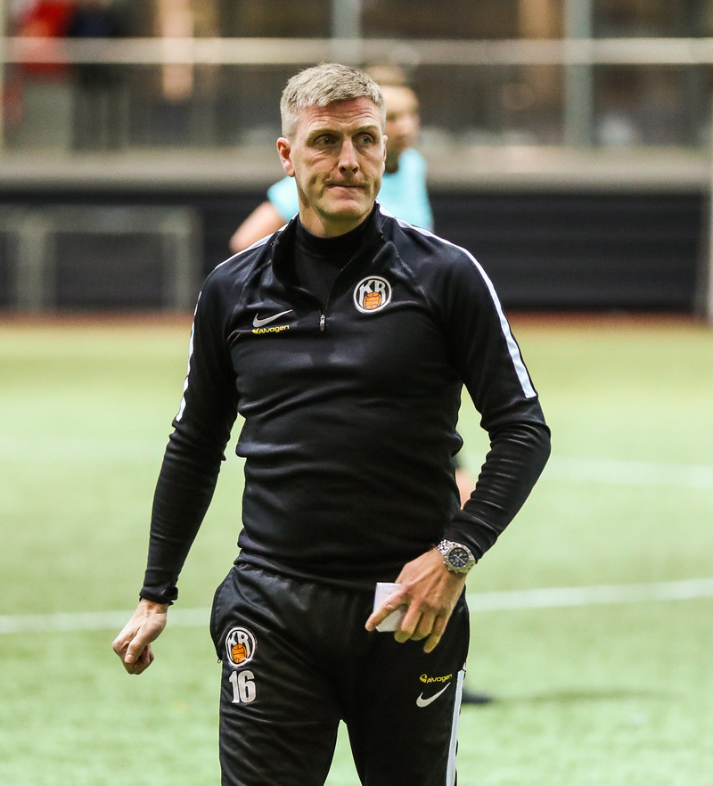 Rúnar Kristinsson... í Egilshöll.