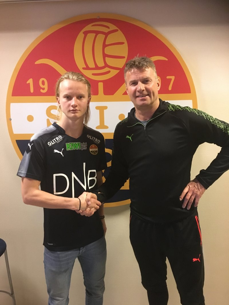 Íslenskur strákur semur við Strömsgodset - Í norska U18 ára landsliðinu