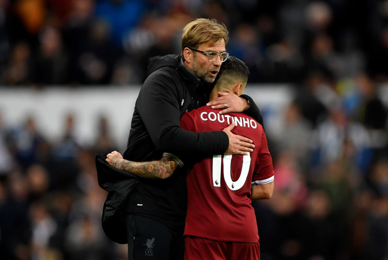 Klopp og Coutinho.
