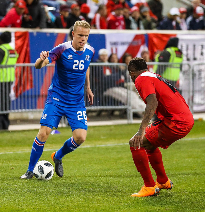 Hjörtur er 23 ára gamall.