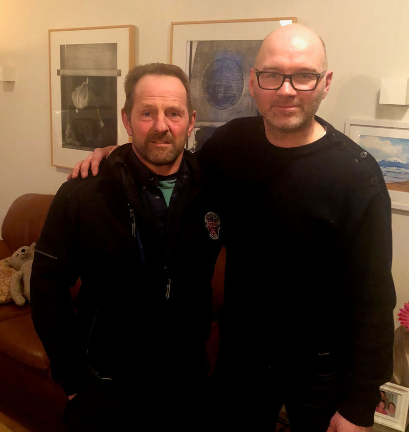 Ólafur Þórðarson og Gunnlaugur Jónsson.