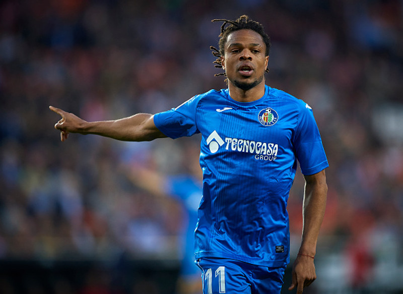Remy í leik með spænska félaginu Getafe árið 2018.