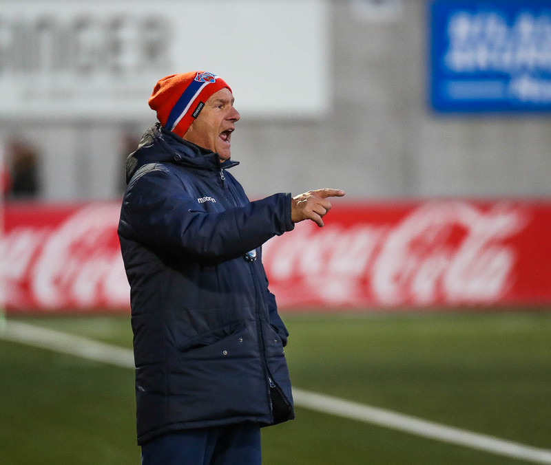 Ólafur Jóhannesson, þjálfari Vals.