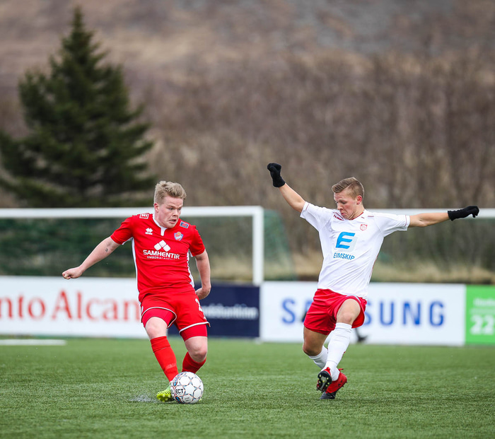 Alexander Ívan í leik með uppeldisfélagi sínu Þór.