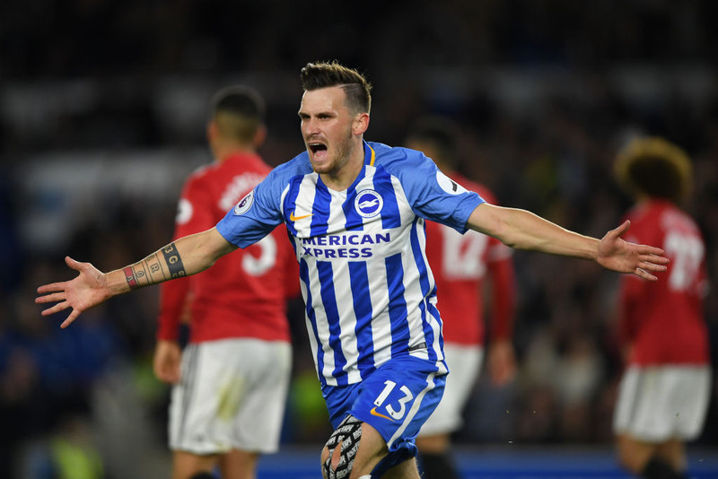 Miðjumaður: Pascal Gross (Brighton) - Meðal bestu leikmanna á vellinum í sigrinum gegn United.