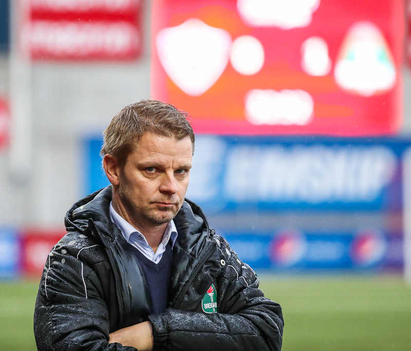 Ágúst Gylfason, þjálfari Breiðabliks.