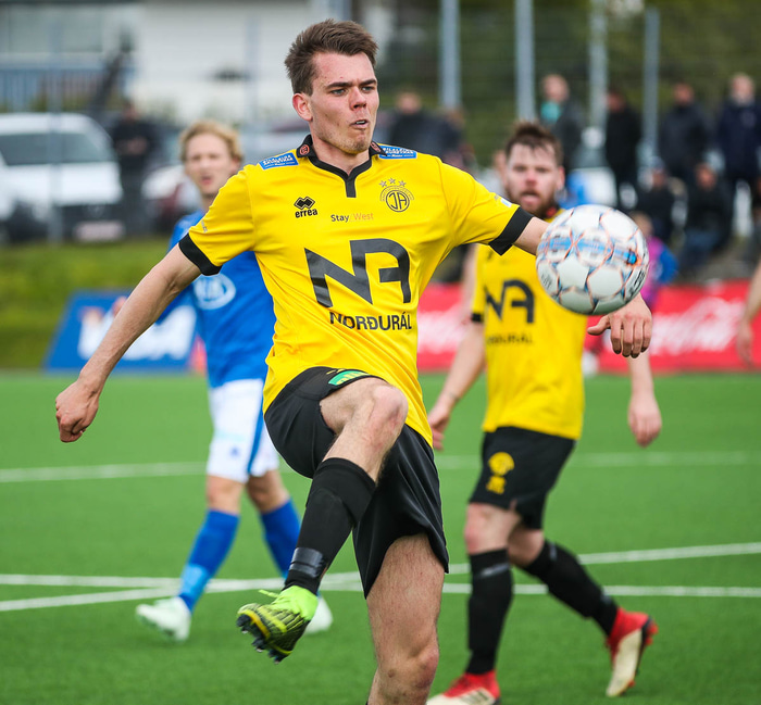 Þórður Þorsteinn Þórðarson var meðal markaskorara í kvöld.