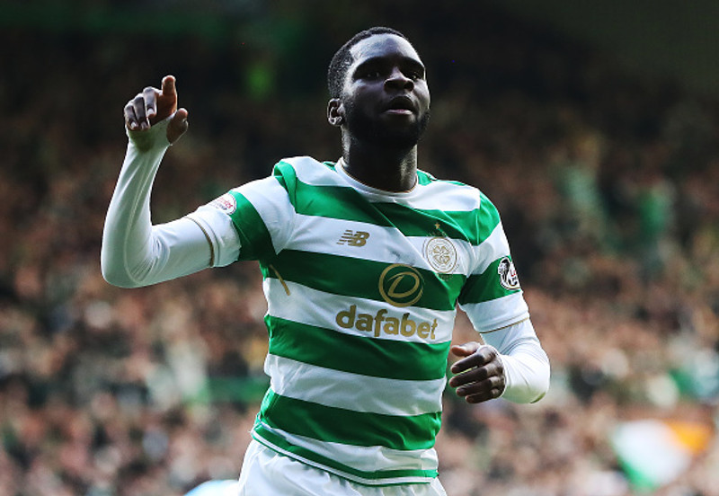 Celtic borgaði metfé til að kaupa Edouard frá PSG á sínum tíma. Kaupverðið er talið nema um 10 milljónum punda.