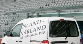 Ísland mætir líka Norður-Írlandi í sumar