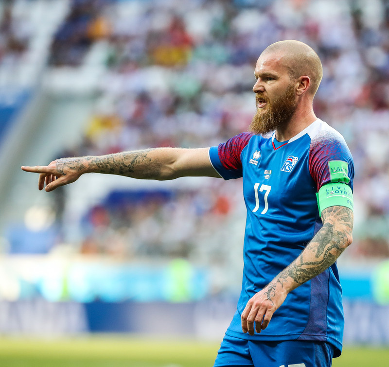 Aron Einar Gunnarsson.