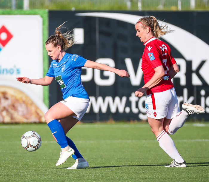 Svava spáir því að Telma skori tvö fyrir Stjörnuna.