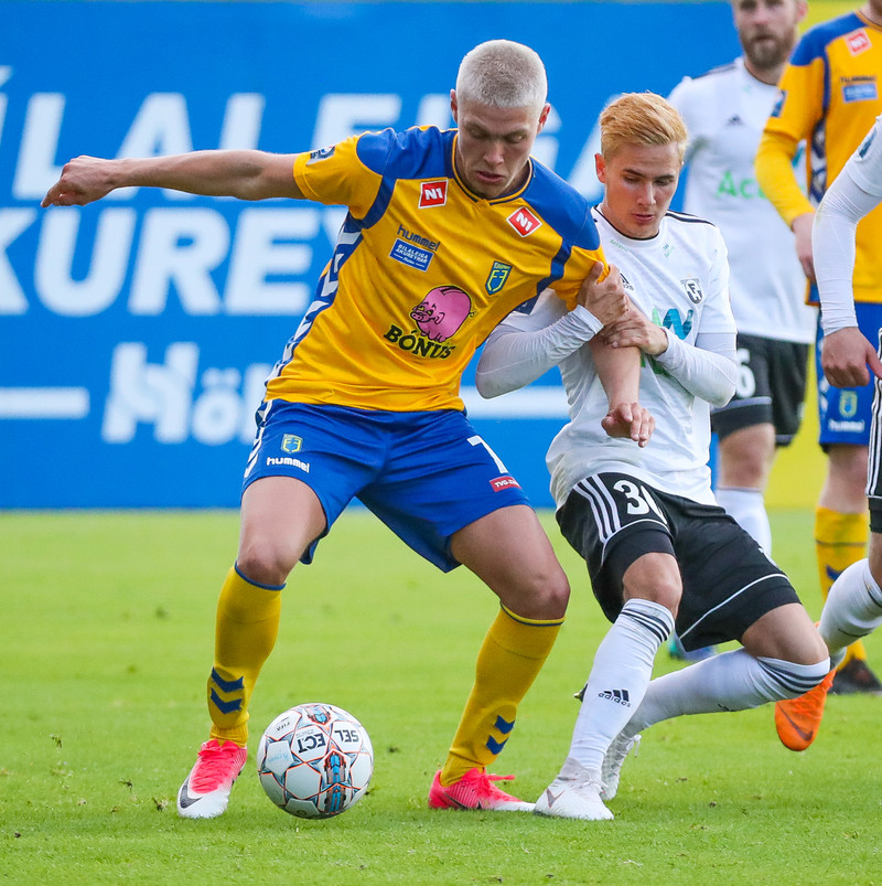 Birnir Snær Ingason er eftisóttur eftir að Fjölnir féll úr Pepsi-deildinni.