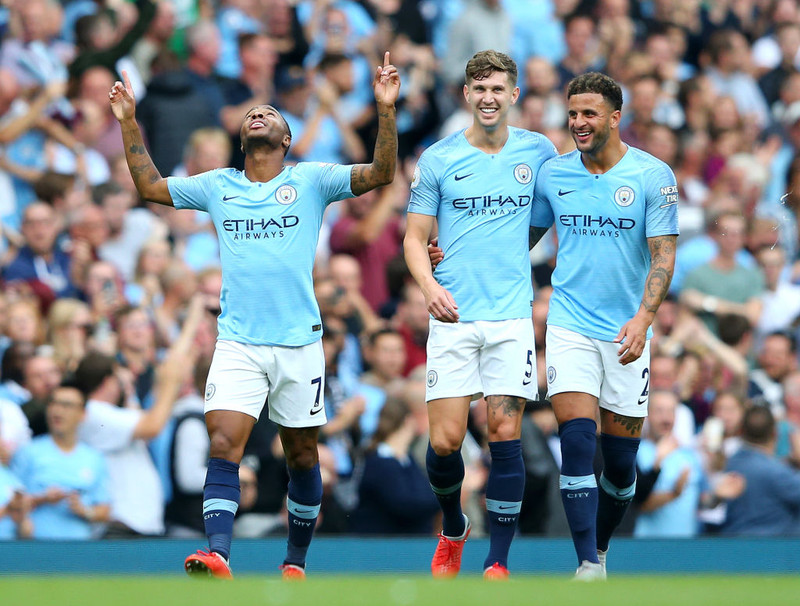 Raheem Sterling (Manchester City) - Skoraði tvö mörk og var frábær í 6-0 burstinu gegn Chelsea.