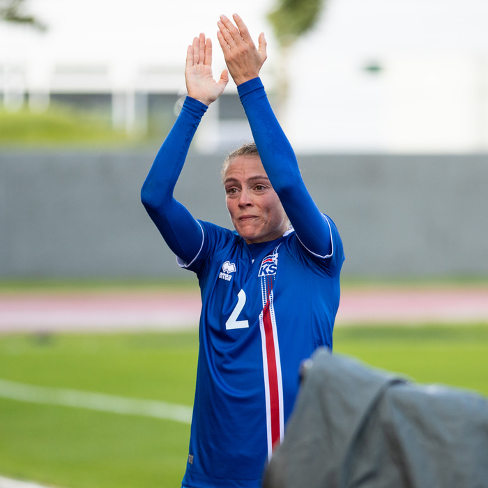 Sif Atladóttir þakkar fyrir sig