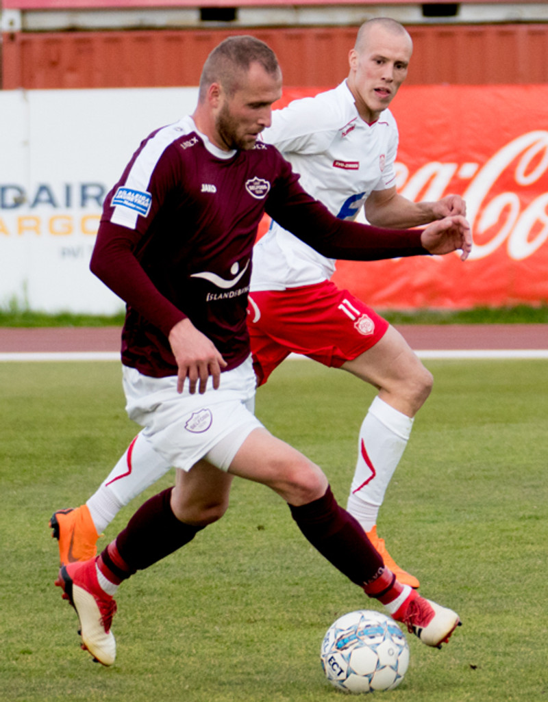 Kenan Turudija - Leikmaður ársins í 2. deild 2019.