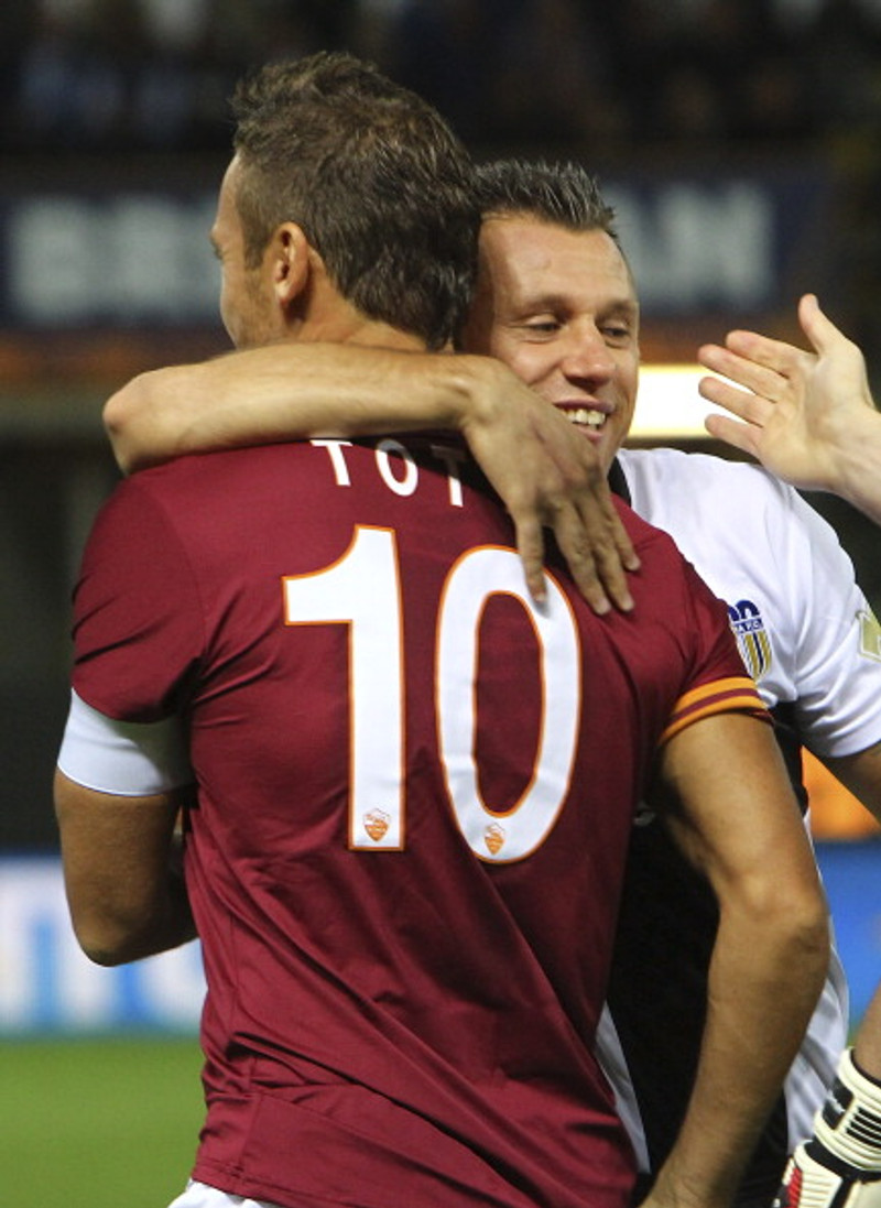 Cassano vill sjá Totti sem forseta Roma