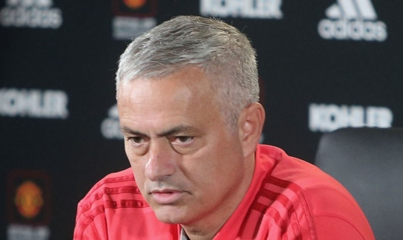 Mourinho hafði ekki mikið að segja.