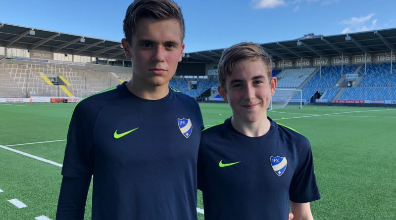 Oliver og Ísak fóru saman til Norrköping, en Oliver hefur verið mjög óheppinn með meiðsli.