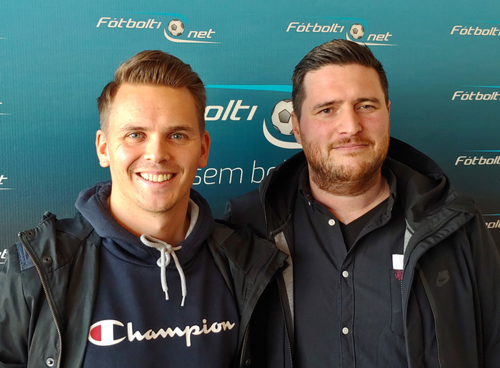 Benedikt Valsson og Mikael Marinó Rivera eru harðir stuðningsmenn Real Madrid.