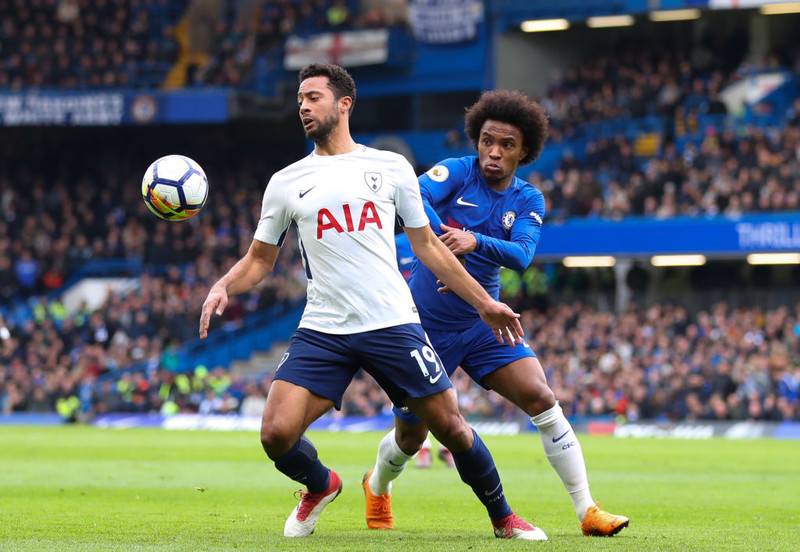 Moussa Dembele var frábær á miðjunni hjá Tottenham.