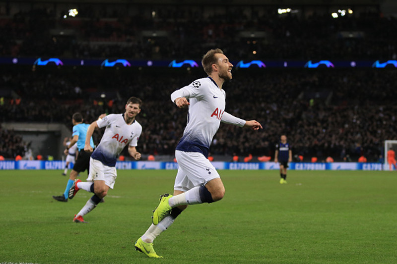 Christian Eriksen (Tottenham) - Var á skotskónum í heimasigri gegn Leicester.