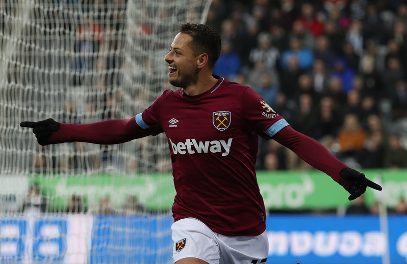 Javier Hernandez (West Ham) - Mexíkóinn skoraði tvö gegn Newcastle.