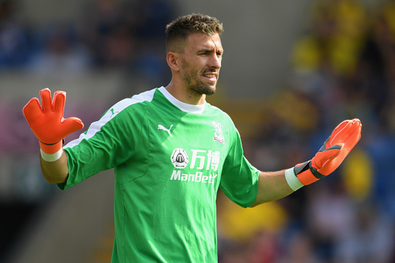 Vicente Guaita (Crystal Palace) - Tryggði Palace þrjú stig með því að verja frábærlega frá Jamie Vardy í sínum fyrsta leik í ensku úrvalsdeildinni.
