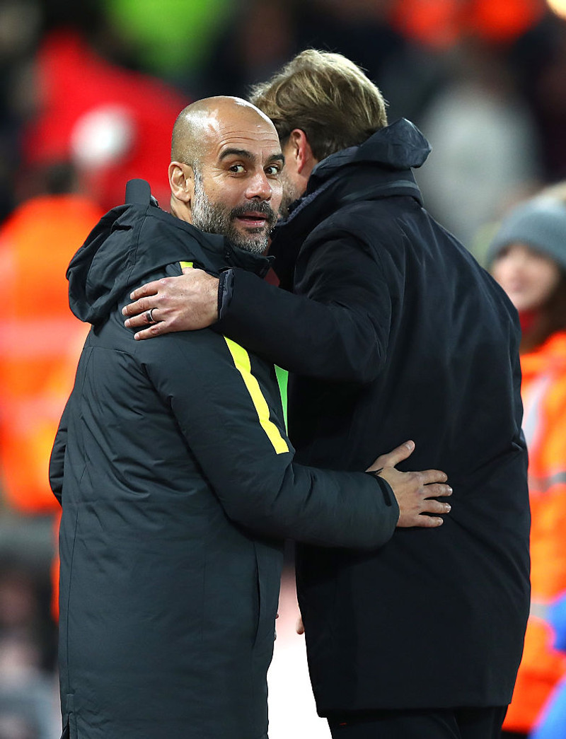 Guardiola: Liverpool myndi vinna allar deildir í Evrópu