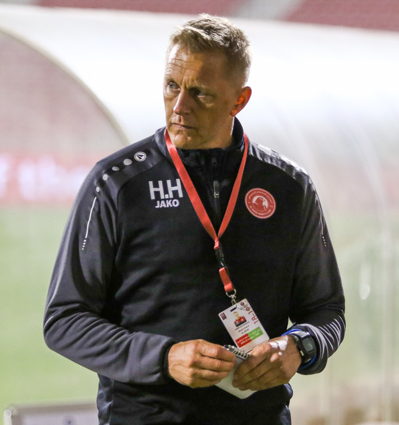 Heimir Hallgrímsson er fyrrum þjálfari Al Arabi í Katar.