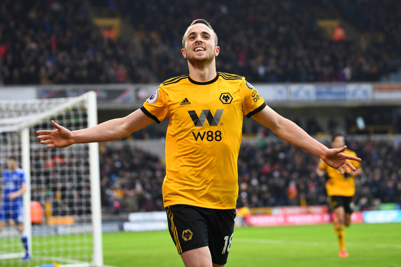 Diogo Jota (Wolves) - Skoraði þrennu fyrir Úlfana gegn Leicester.