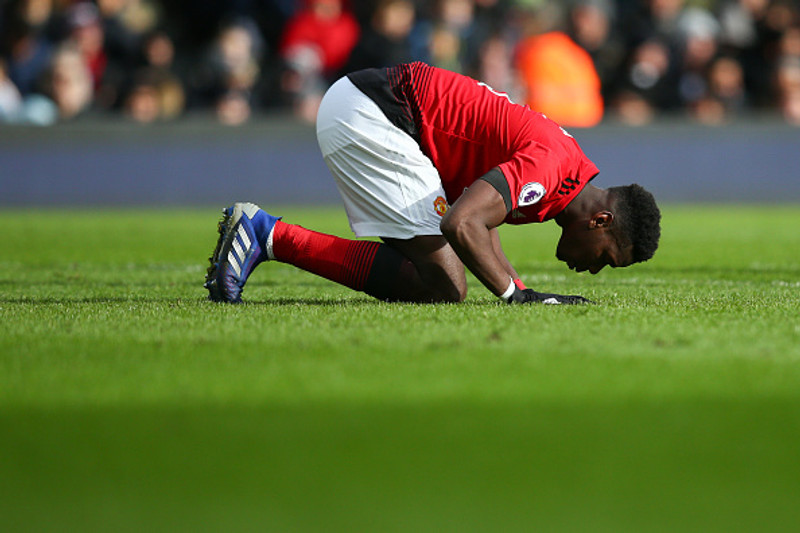 Paul Pogba (Manchester United) - Setti tvö mörk í sigrinum á Fulham.