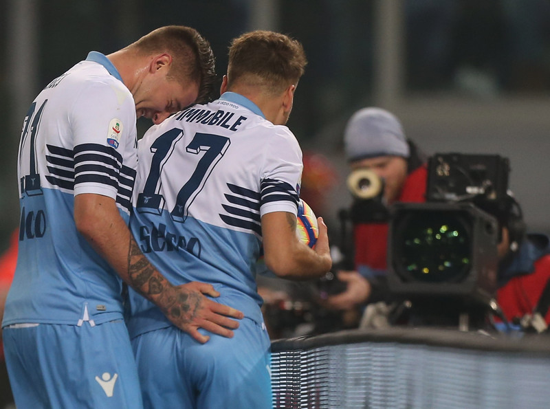 Lazio hafði betur gegn Udinese.