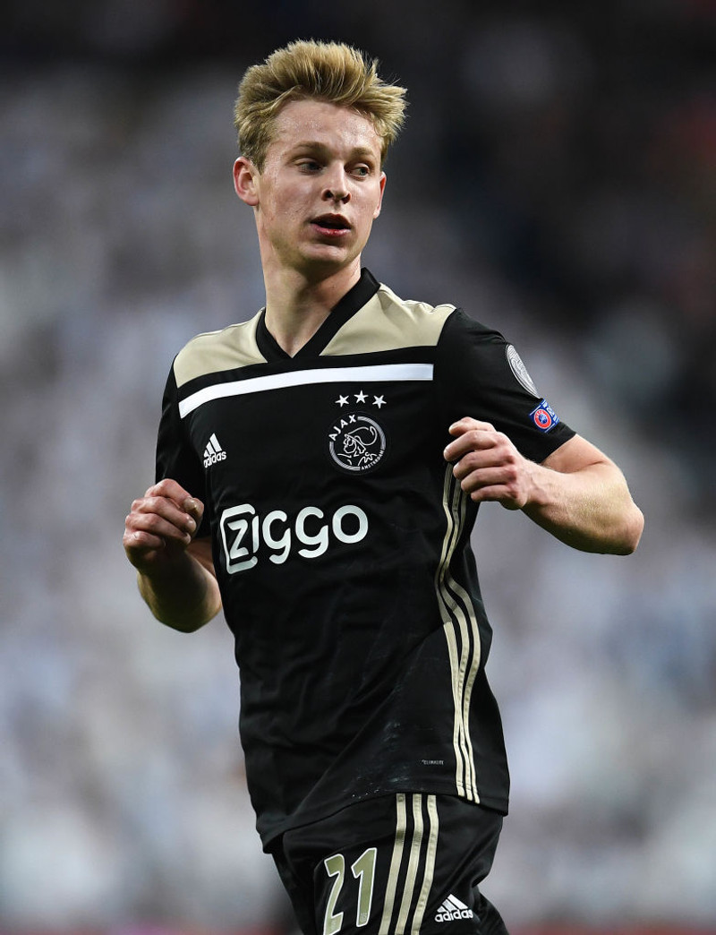 Frenkie de Jong er klár í slaginn fyrir Ajax.