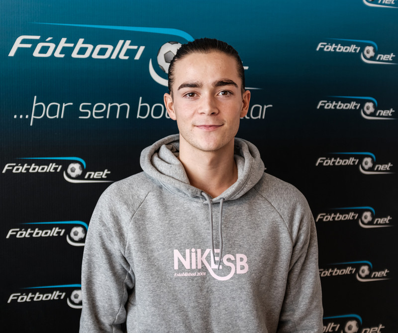 Viktor Karl Einarsson leikmaður Breiðabliks.
