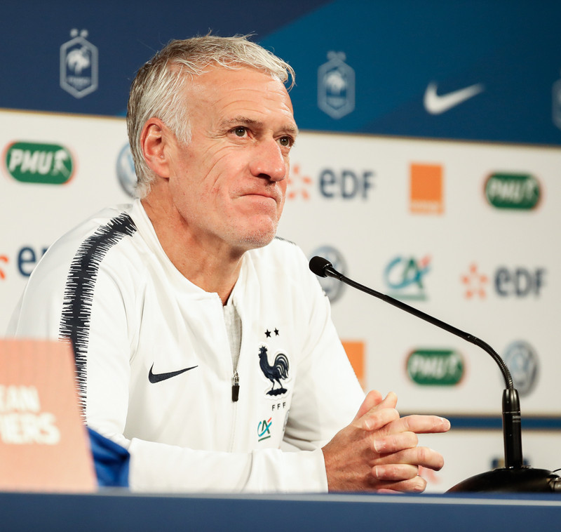 Didier Deschamps, þjálfari franska landsliðsins
