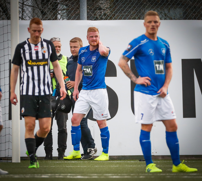 Baldur gerði þriðja markið.