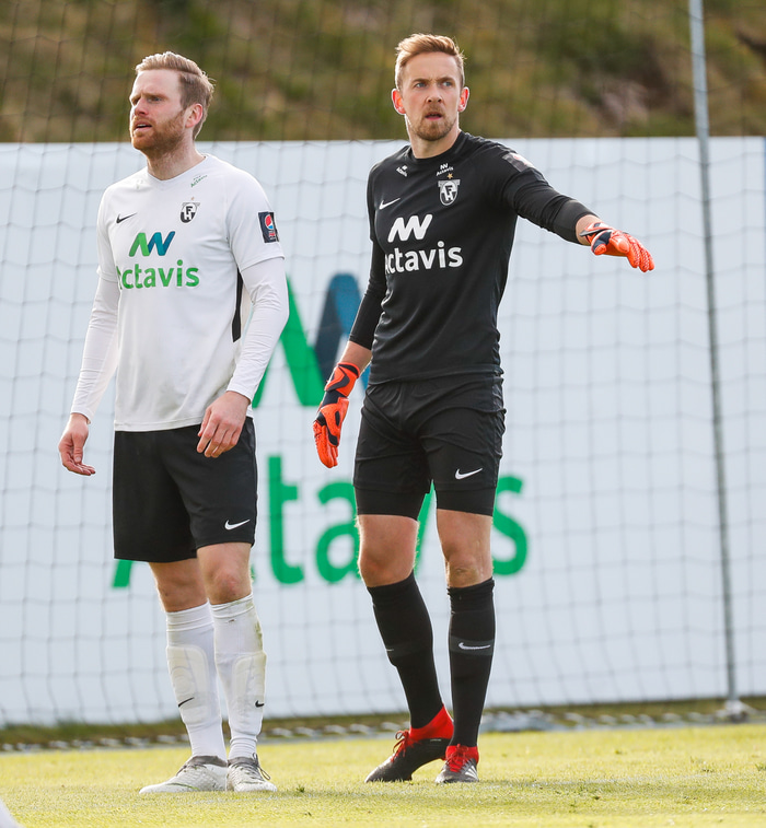 Gunnar Nielsen í leik með FH.