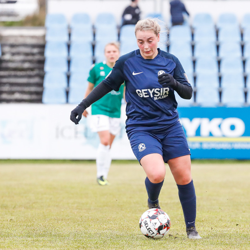 Ísabel í leik með Keflavík síðasta sumar