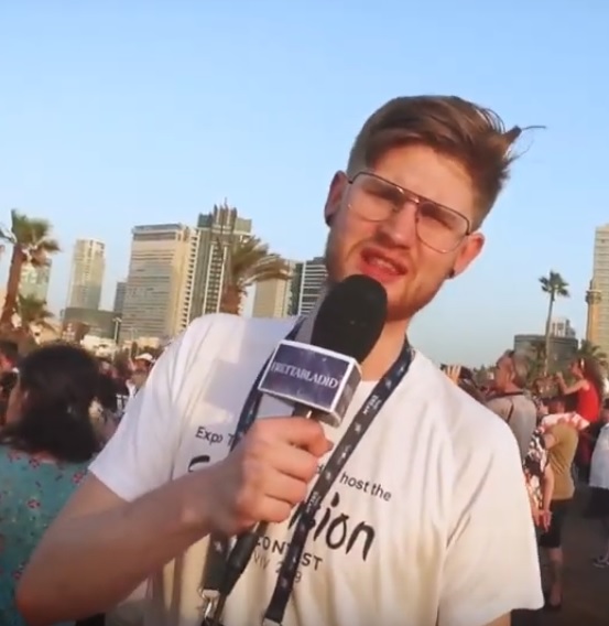 Ingólfur er í Tel Aviv að fylgjast með Eurovision.