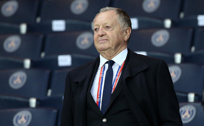 Jean Michel Aulas, forseti Lyon.