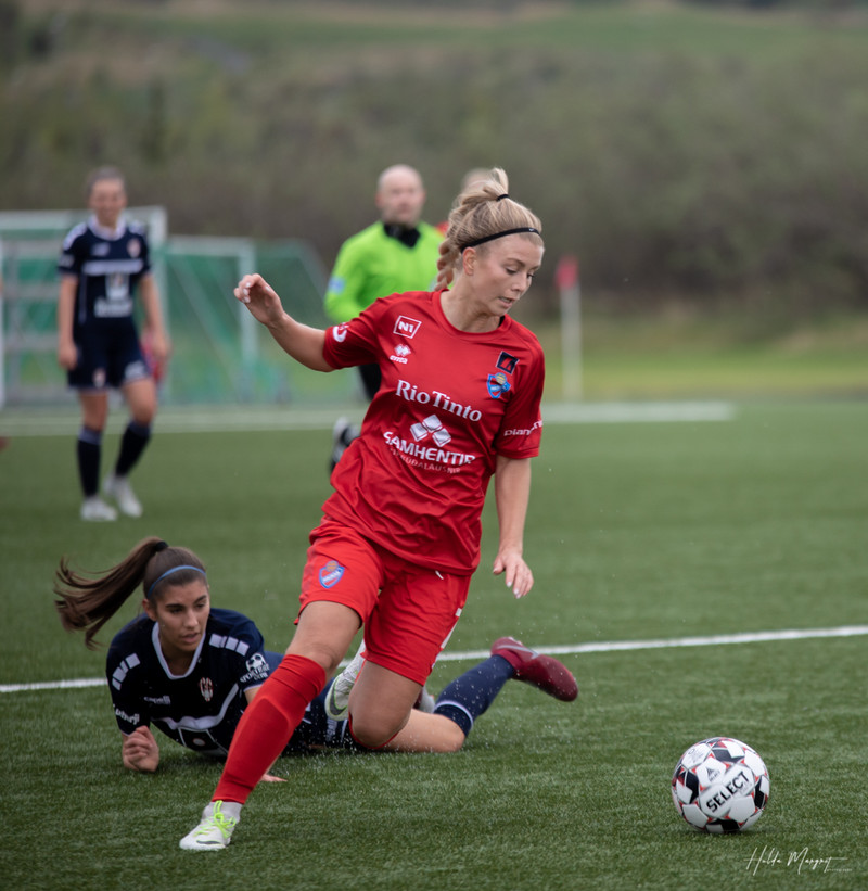 Myndaveisla: Sara Björk kom heim þegar Haukar mættu Þrótti