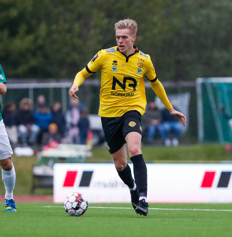 Glæsilegt mark Stefáns dugði ekki til sigurs.