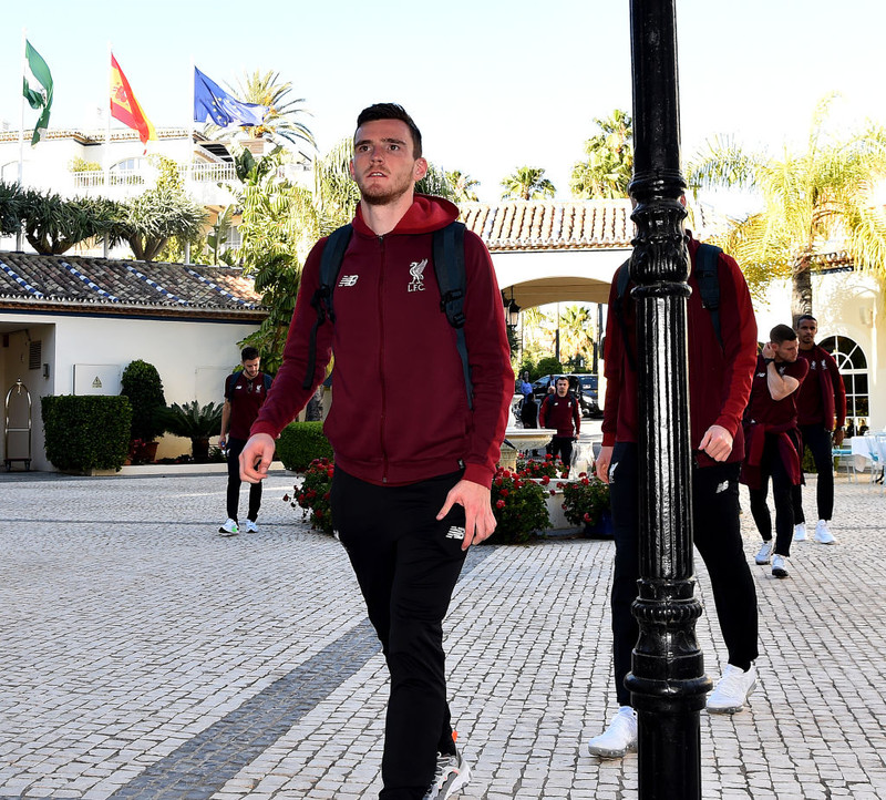 Myndir: Létt yfir Liverpool mönnum á Marbella