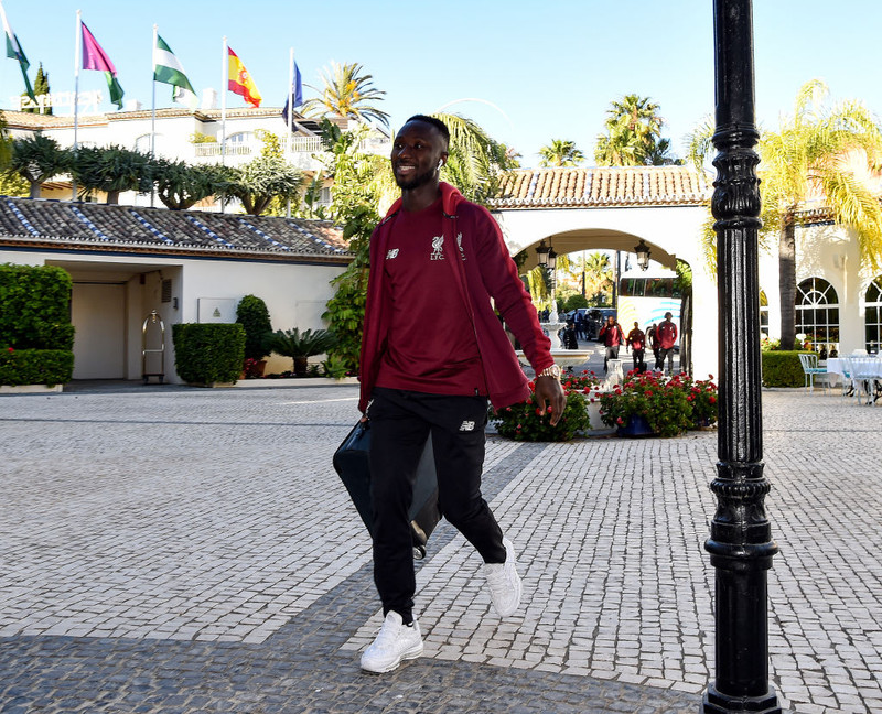 Naby Keita er óvænt í æfingahópnum.